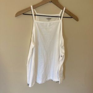 Old Navy NWT Square Neck Tank Top Cami XS White